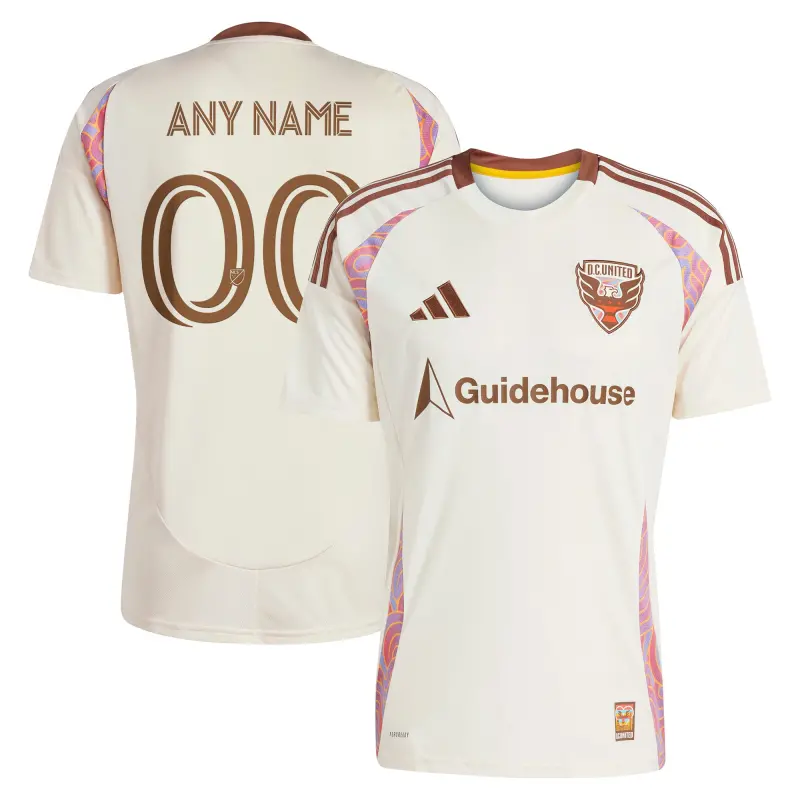men8217s d.c. united adidas natural 2025 the soul kit replica custom jersey
