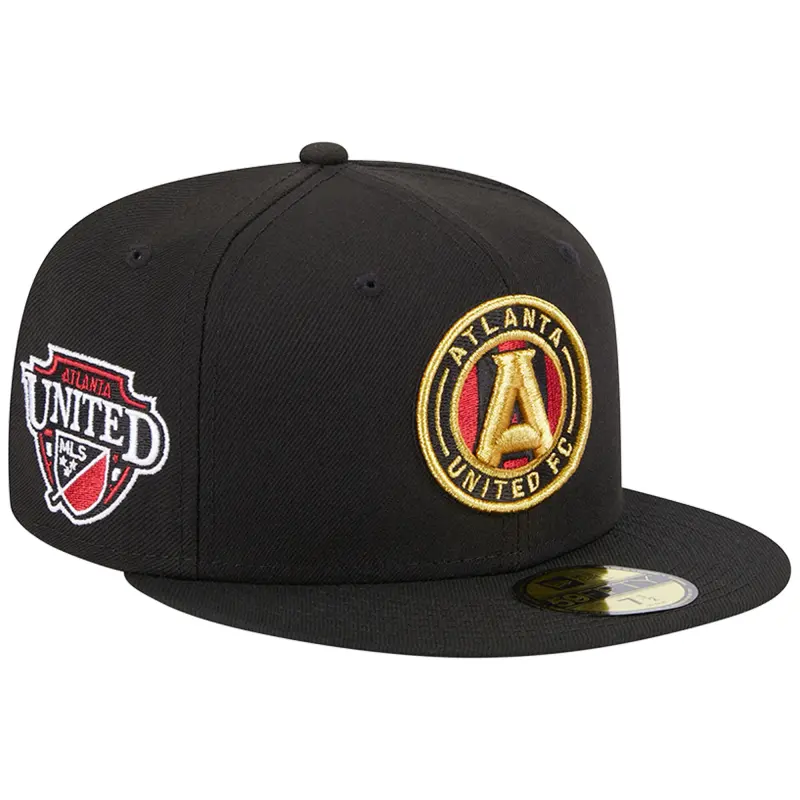 men8217s atlanta united fc new era black patch 59fifty fitted hat