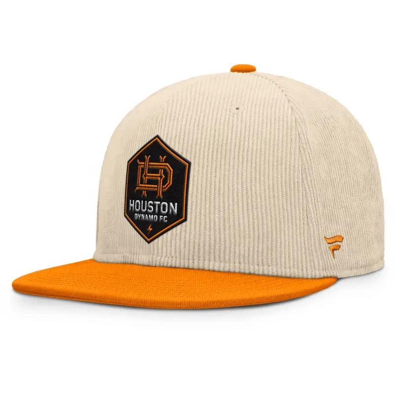 men8217s houston dynamo fc fanatics cream tempo corduroy snapback hat