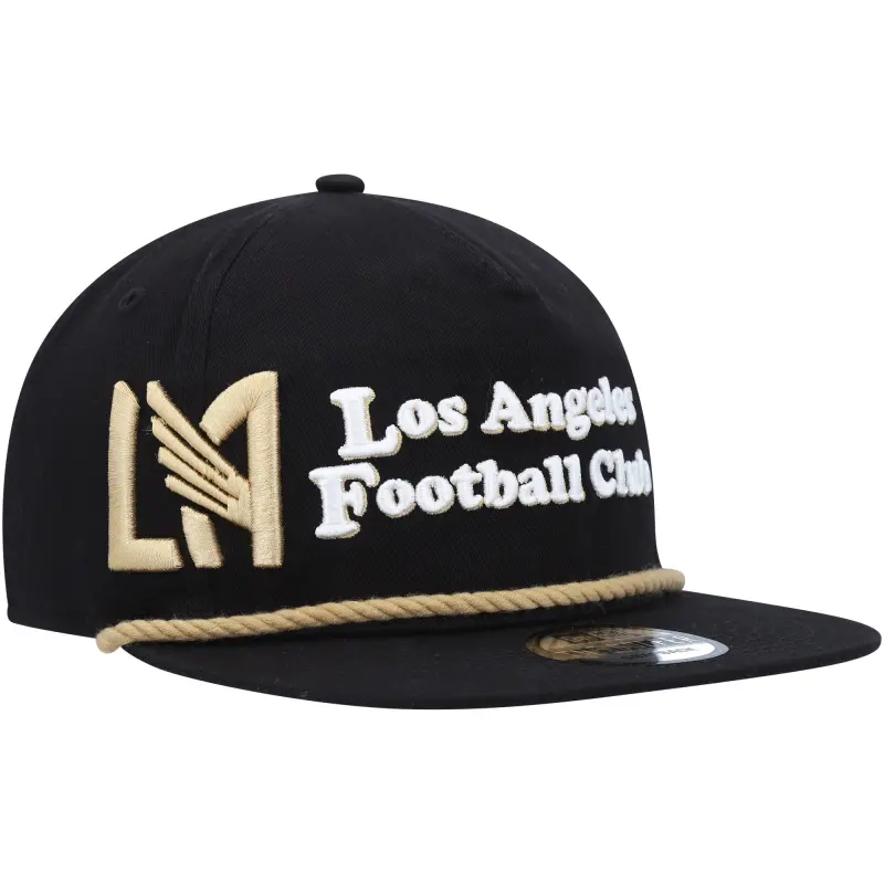 men8217s lafc new era black heritage the golfer snapback hat