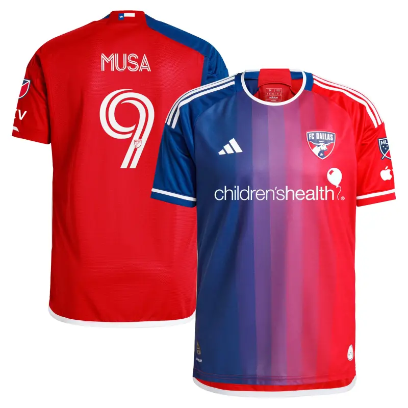 men8217s fc dallas petar musa adidas navy 2024 after burner authentic player jersey