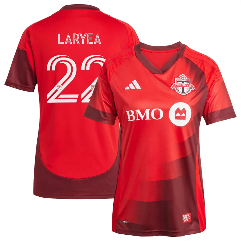 women8217s toronto fc richie laryea adidas red 2025 club kit replica player jersey
